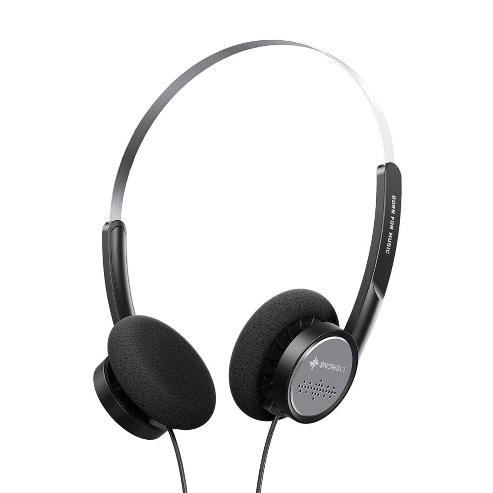 Snowsky Headphone Black Snowsky Wind Retro On Ear Headphones